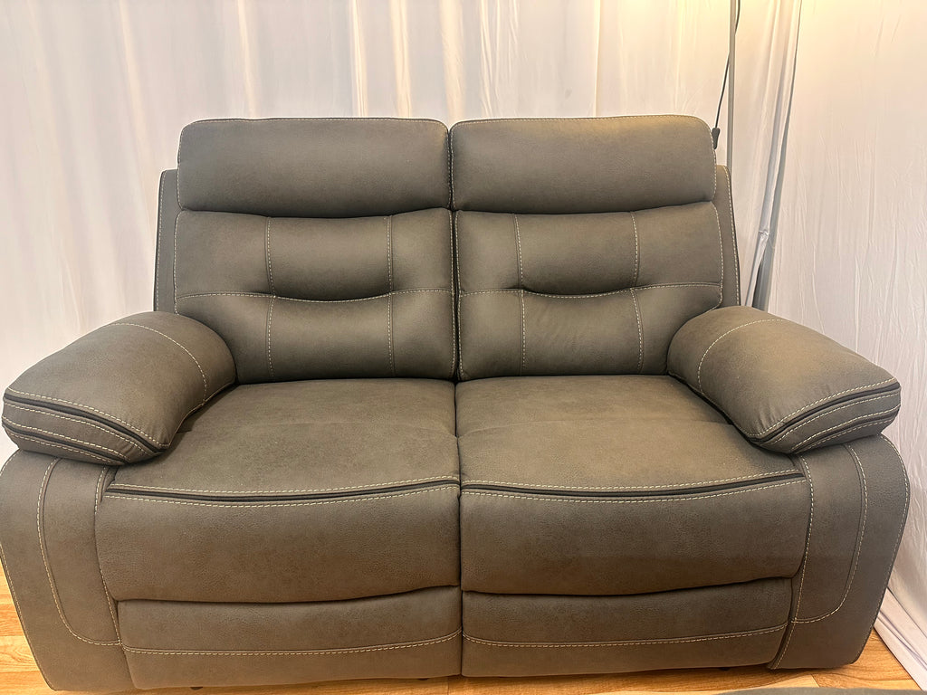 (IN STOCK) Westbrook 3+2 Electric Recliner Set - Grey